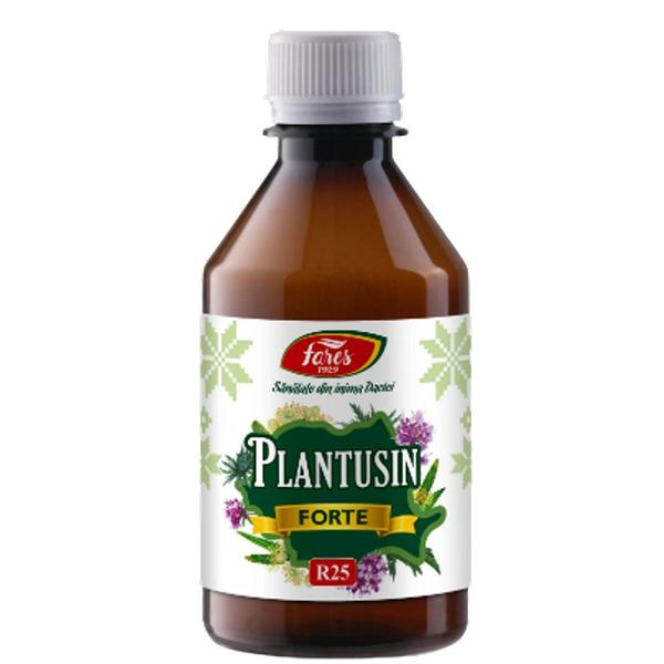 Sirop Plantusin Forte R25 de la Fares, 250 ml