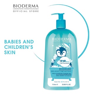 Gel spumant de curatare Bioderma ABCDerm pentru bebelusi, 1000 ml