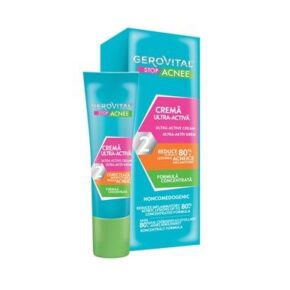 Crema Ultra – Activa Gerovital Plant Stop Acnee, 15 ml