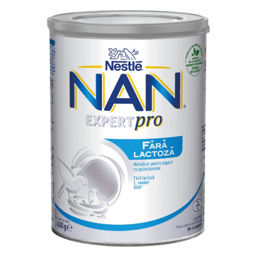 Nestle Lapte Nan fara lactoza, 400g