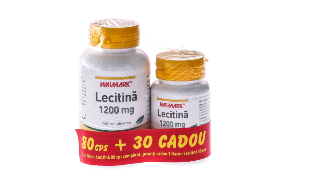 Lecitina 1200 mg, 80+30 capsule, Walmark