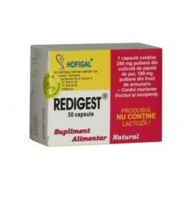 Supliment alimentar Redigest, Hofigal, 50 capsule