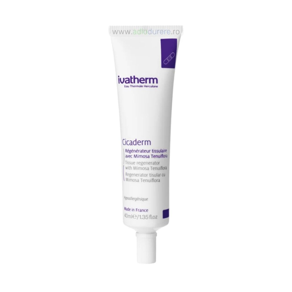 Cicaderm Crema cu rol in reconstructia integritatii pielii 40 ml, Ivatherm