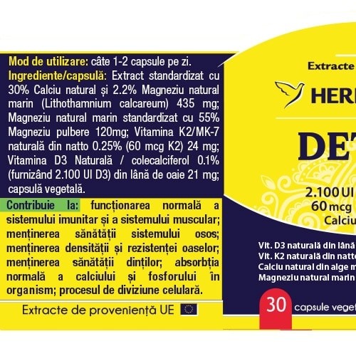 Detrix Complex Herbagetica 30 capsule vegetale