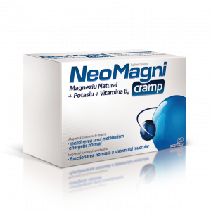 NeoMagni Cramp, supliment alimentar, 50 comprimate