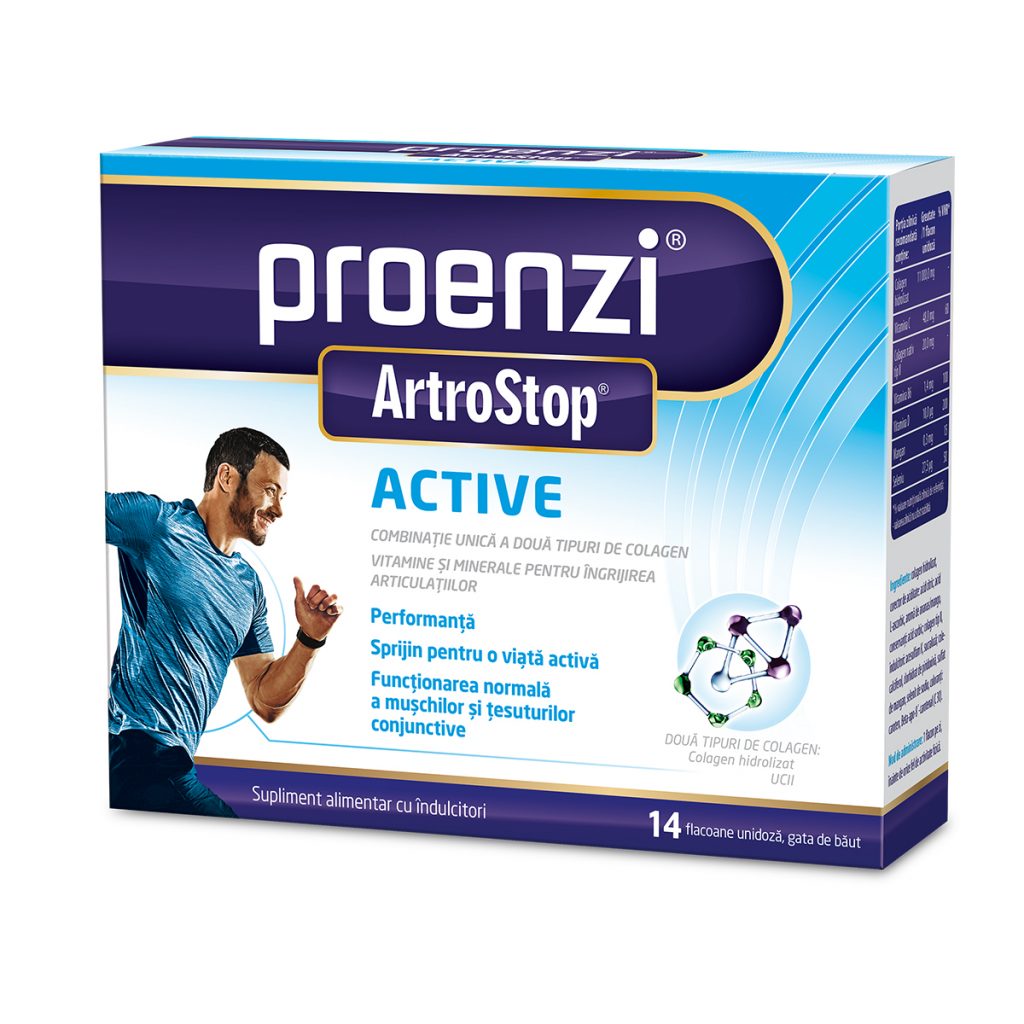 Proenzi ArtroStop Active Sprijin Viata Activa 14 flacoane