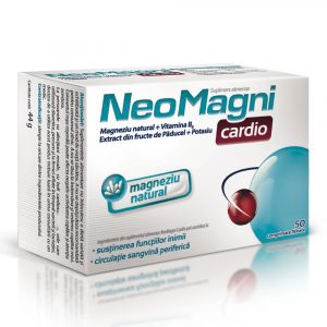 NeoMagni Cardio, supliment alimentar, 50 comprimate