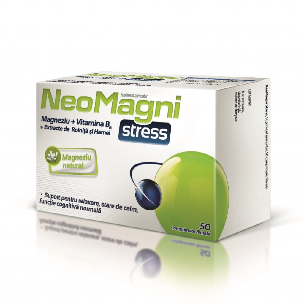 NeoMagni Stress Aflofarm, 50 comprimate