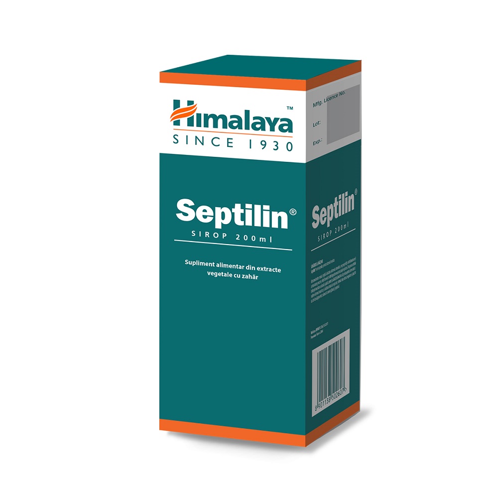 Septilin Sirop, Himalaya, Supliment alimentar, 200ml