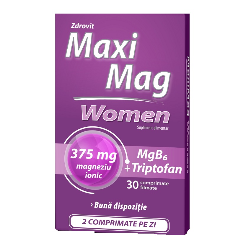 MaxiMag Women Zdrovit, 30 comprimate
