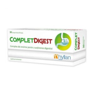 Complet Digest, Hyllan, Supliment alimentar, 30 comprimate