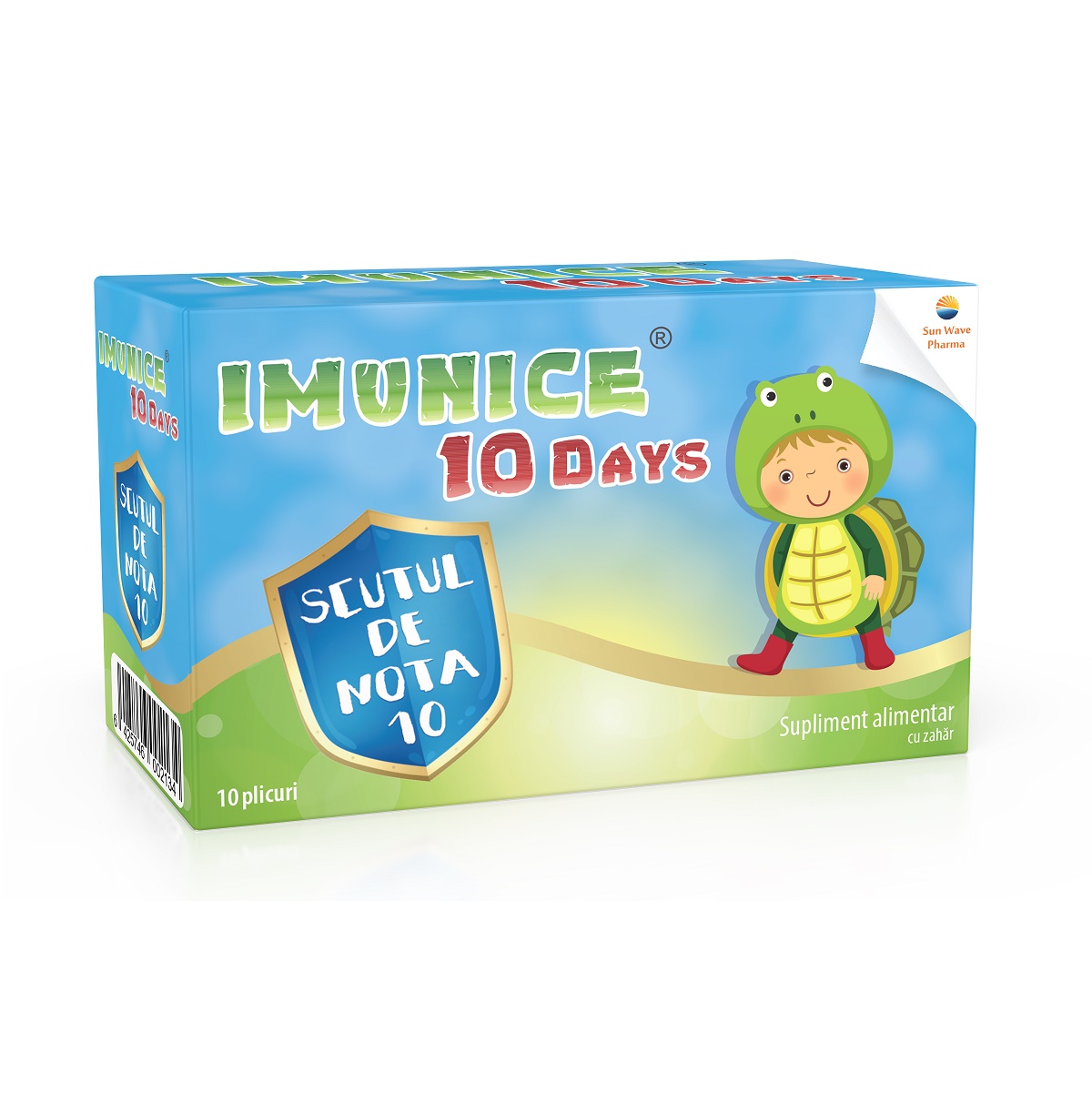 Imunice 10 Days, Sun Wave Pharma, 10 plicuri