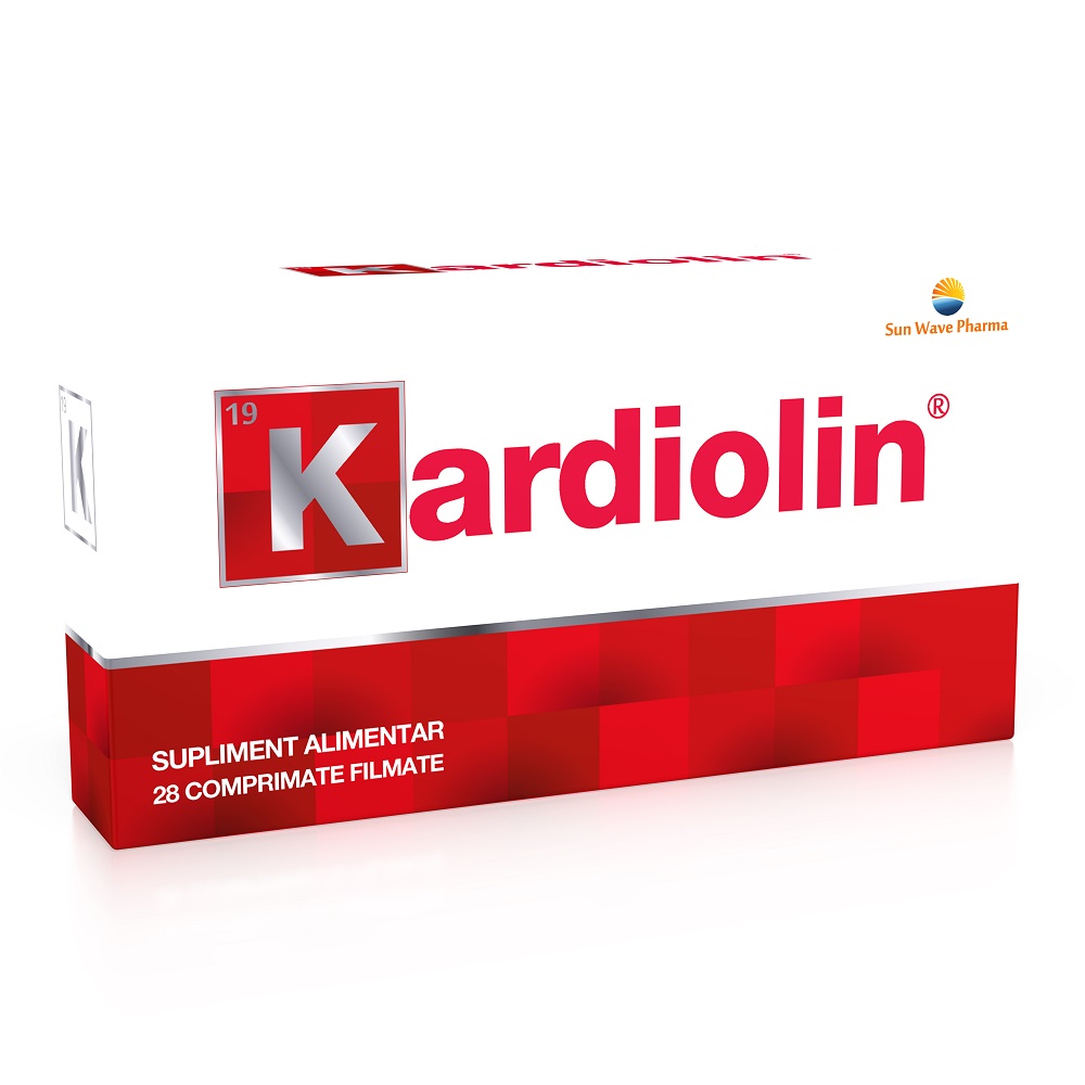 Kardiolin Sun Wave Pharma Supliment alimentar, 28 comprimate