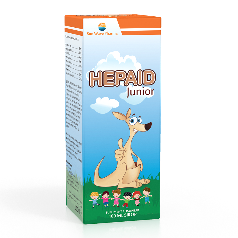 Hepaid Junior Sirop, 100 ml, Sun Wave Pharma