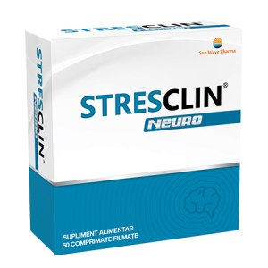 Stresclin Neuro Sun Wave Pharma, 60 comprimate