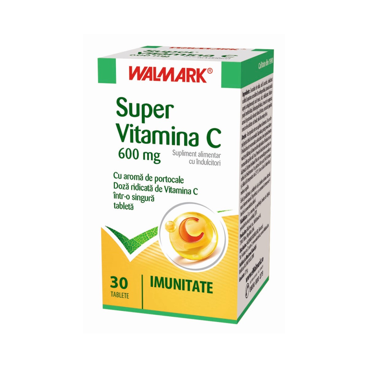 Super Vitamina C, Walmark, 30 tablete