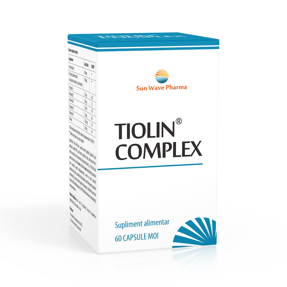 Tiolin Complex, Sun Wave Pharma, 60 capsule