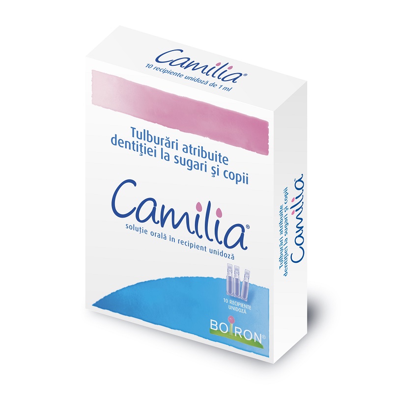 Camilia, Tratament homeopat, 10 fiole
