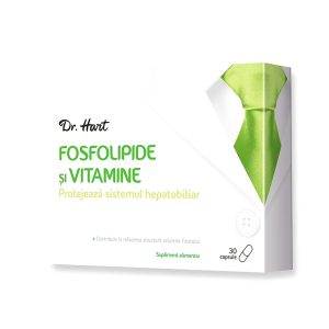 Fosfolipide si Vitamine Dr. Hart Supliment Alimentar 30 capsule 