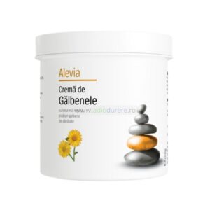 Crema de Galbenele cu efect benefic asupra pielii, Alevia, 250 g