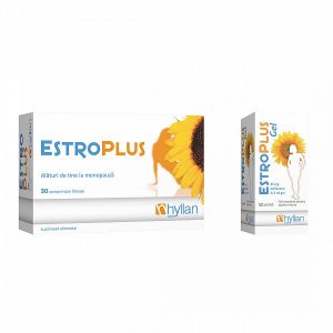 Pachet Menopauza EstroPlus, 50 ml GEL+ 30 Comprimate