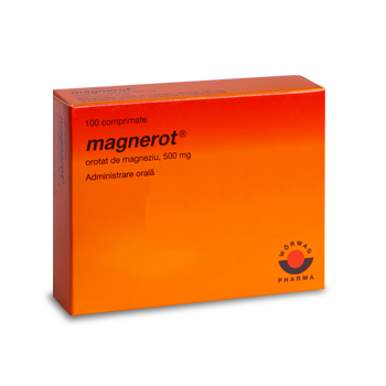 Magnerot 500 mg, 100 comprimate