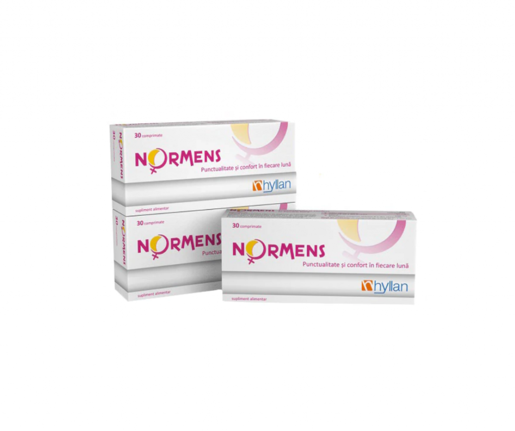 Hyllan Pharma, Normens 60+30 comprimate, Supliment alimentar