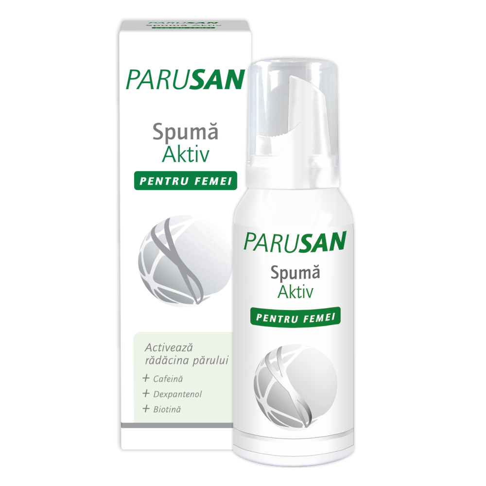 Parusan Spuma Aktiv pentru femei, 100 ml