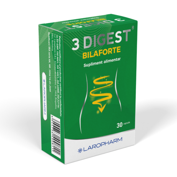 3 Digest BilaForte, 30 capsule, Laropharm