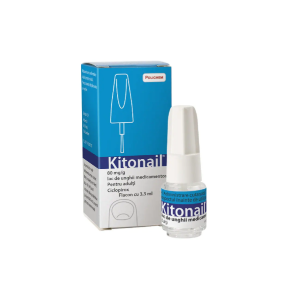 Kitanoil Lac de unghii medicamentos, 3,3 ml