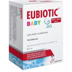Eubiotic baby 10 stick-uri