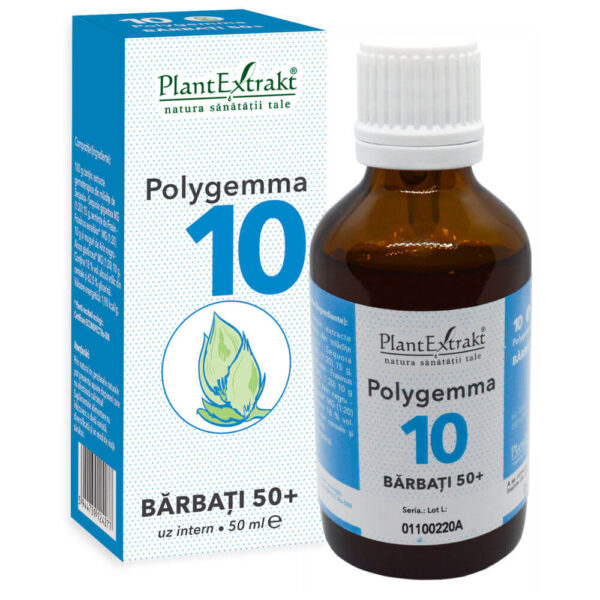 Polygemma nr. 10 - Barbati, 50+, 50 ml, PlantExtrakt