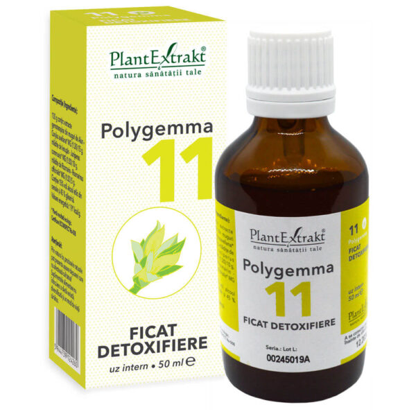 Polygemma nr.11 - Ficat detoxifiere, 50 ml, PlantExtrakt