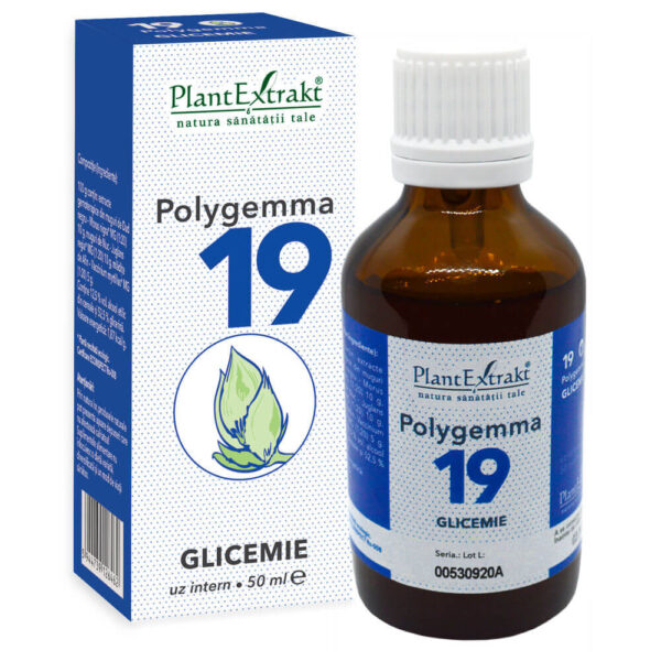 Polygemma nr.19-Glicemie,50 ml, PlantExtrakt
