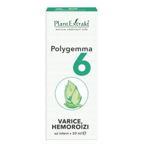 Polygemma nr.6 -Varice si Hemoroizi, 50 ml, PlantExtrakt