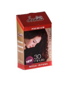 Henna Sonia Premium, Rosu Intens, 60 g