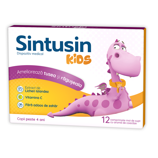 Sintusin Kids, 12 comprimate