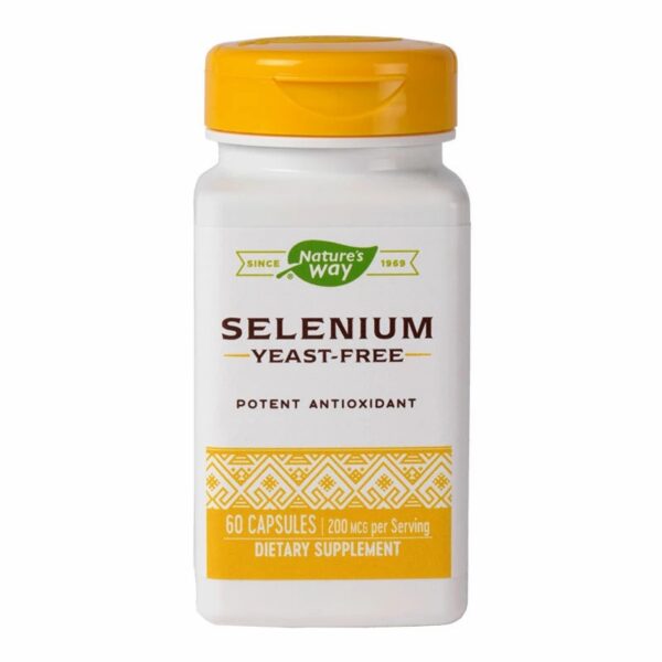 Selenium 200 mcg Nature's Way, 60 capsule, Secom
