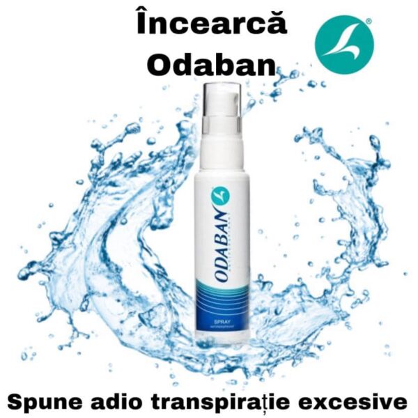 Odaban Spray, tratament impotriva transpiratiei, 30 ml