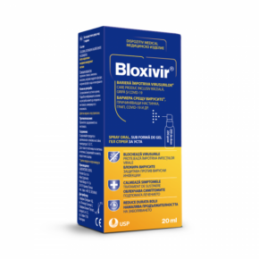 Bloxivir, Spray Oral, sub forma de gel, 20 ml 