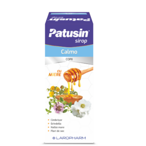 Patusin Calmo, Sirop pentru copii cu efect benefic asupra sanatatii sistemului respirator, 100 ml
