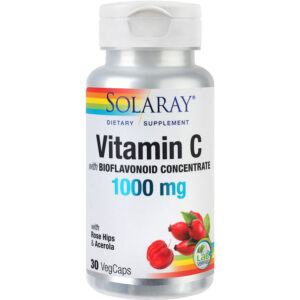 Solaray Vitamina C 1000mg, 30 capsule, Secom