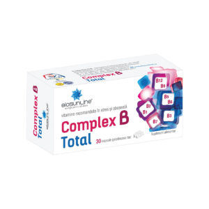 Complex B Total – vitamine recomandate in stres si oboseala, 30 capsule