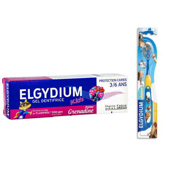 Pasta de dinti Elgydium + Periuta de dinti pentru copii
