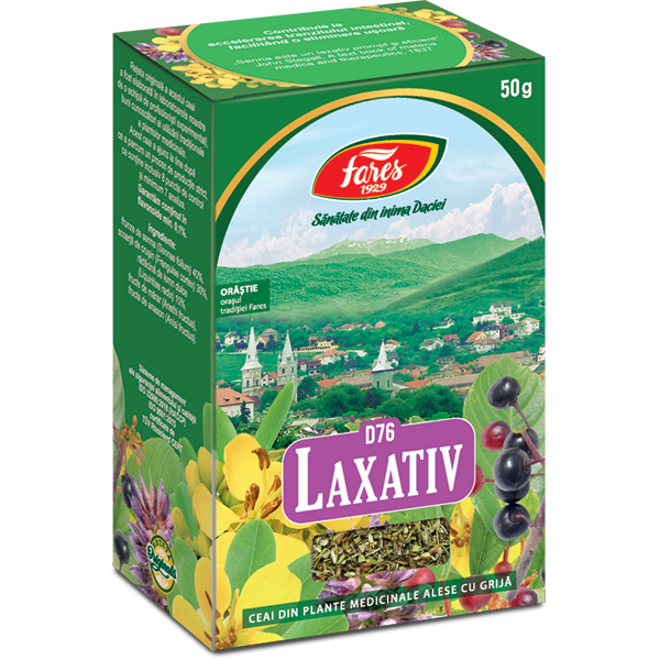 Ceai Laxativ D76, Fares, 50 g