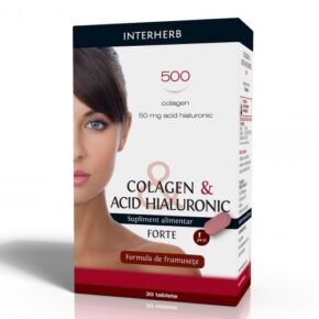 Colagen & Acid Hialuronic Forte, 30 tablete