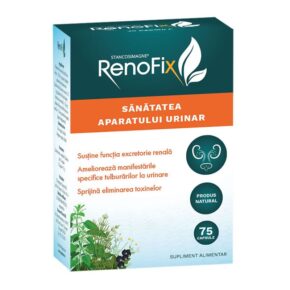 RenoFix pentru sanatatea aparatului urinar, 75 capsule