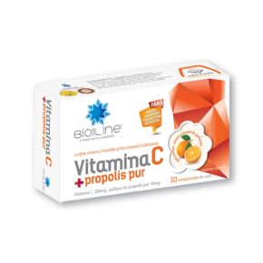 Vitamina C+Propolis pur, 30 comprimate