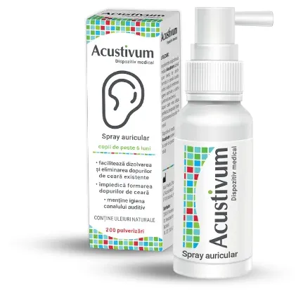 Acustivum Spray auricular, 20 ml, Zdrovit