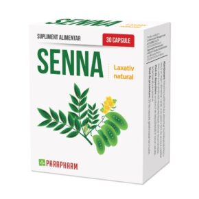 Senna laxativ natural, 30 capsule, Parapharm